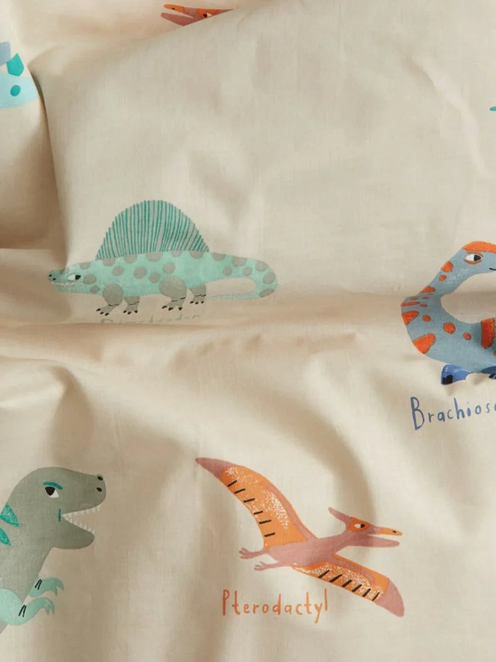 H&M | CHILDREN’S DINOSAUR Patterned Twin Duvet Cover Set